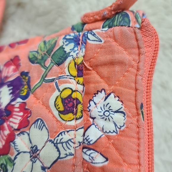 Vera Bradley Coral Floral Tapestry Hipster Crossbody Bag - Picture 15 of 16